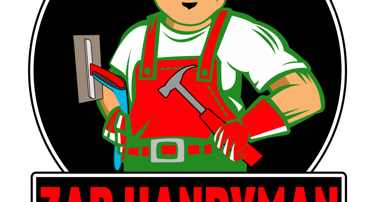 wonderful handyman service logo design