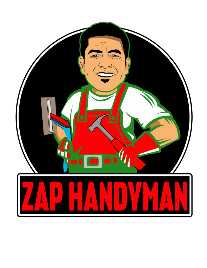wonderful handyman service logo design