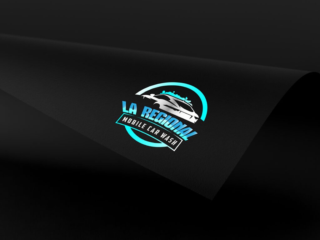 Mobile Car Wash Branding – Logo Design for Regional Services