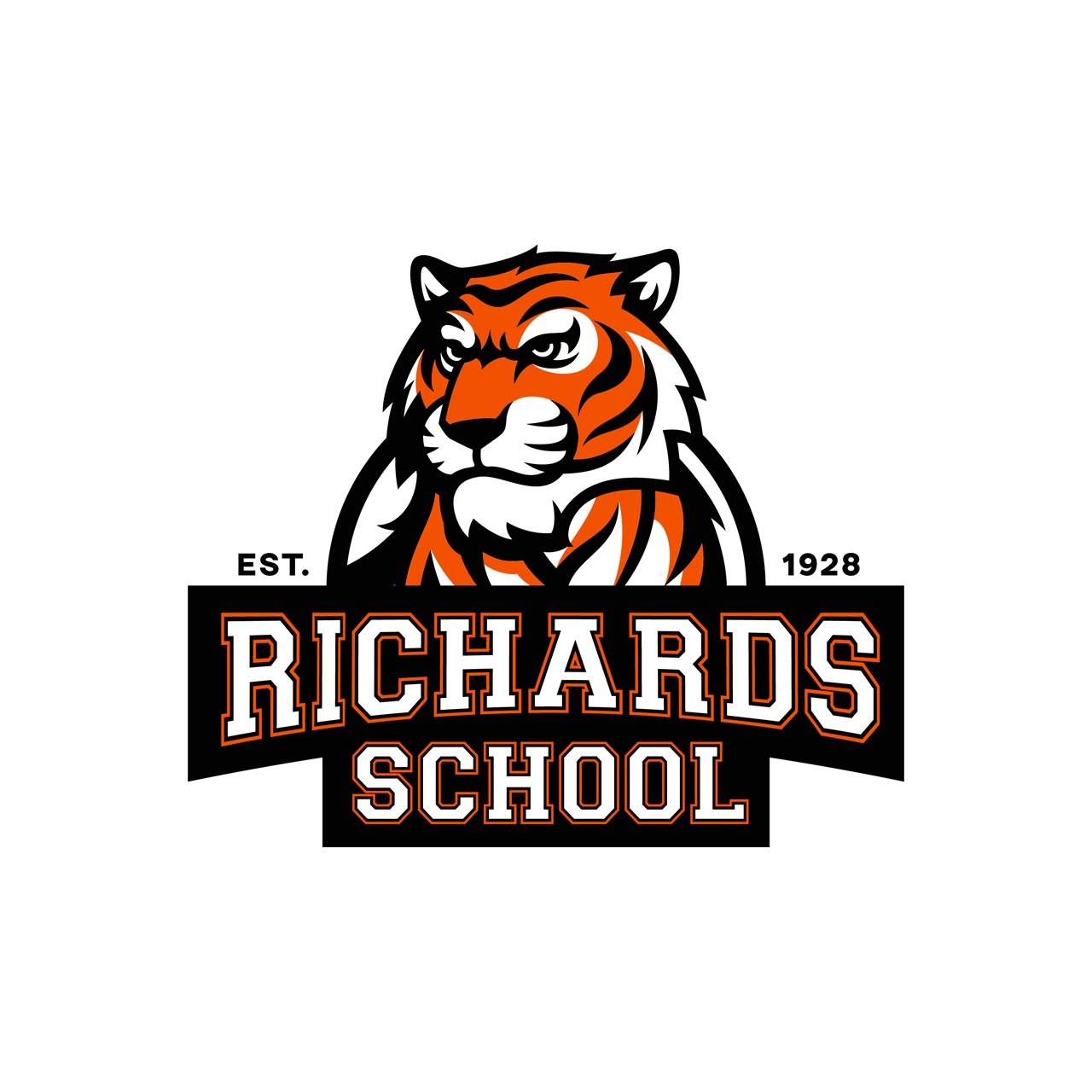 Tiger head logo design for your business