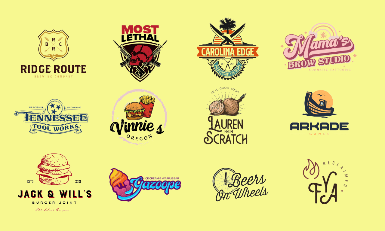 i do a retro vintage logo