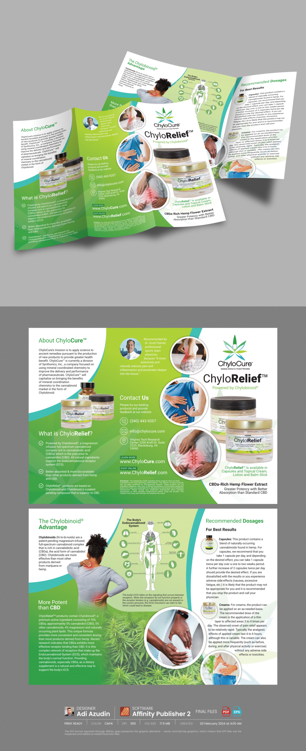 Create catalog, product flyer & brochure design