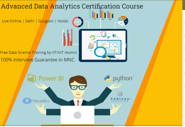 Job Oriented Data Analyst Course in Delhi, 110044. Job Oriented Online Live Data Analytics Training in Hyderabad by IIT Faculty , [ 100% Job in MNC] July Offer’24, Learn Excel, VBA, MIS, Tableau, Power BI, Python