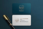 I will create luxury professional business card with a qr code