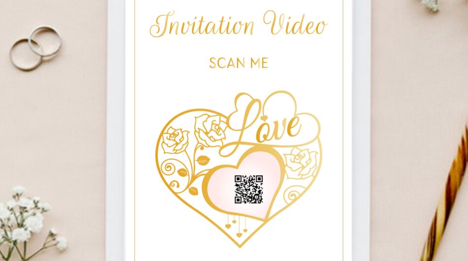 I will do beautifully customized wedding invitation cards