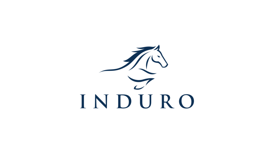 Minimalist custom line horse equine horse business logo