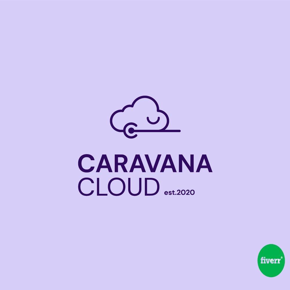 I will do technology computer cloud startup logo