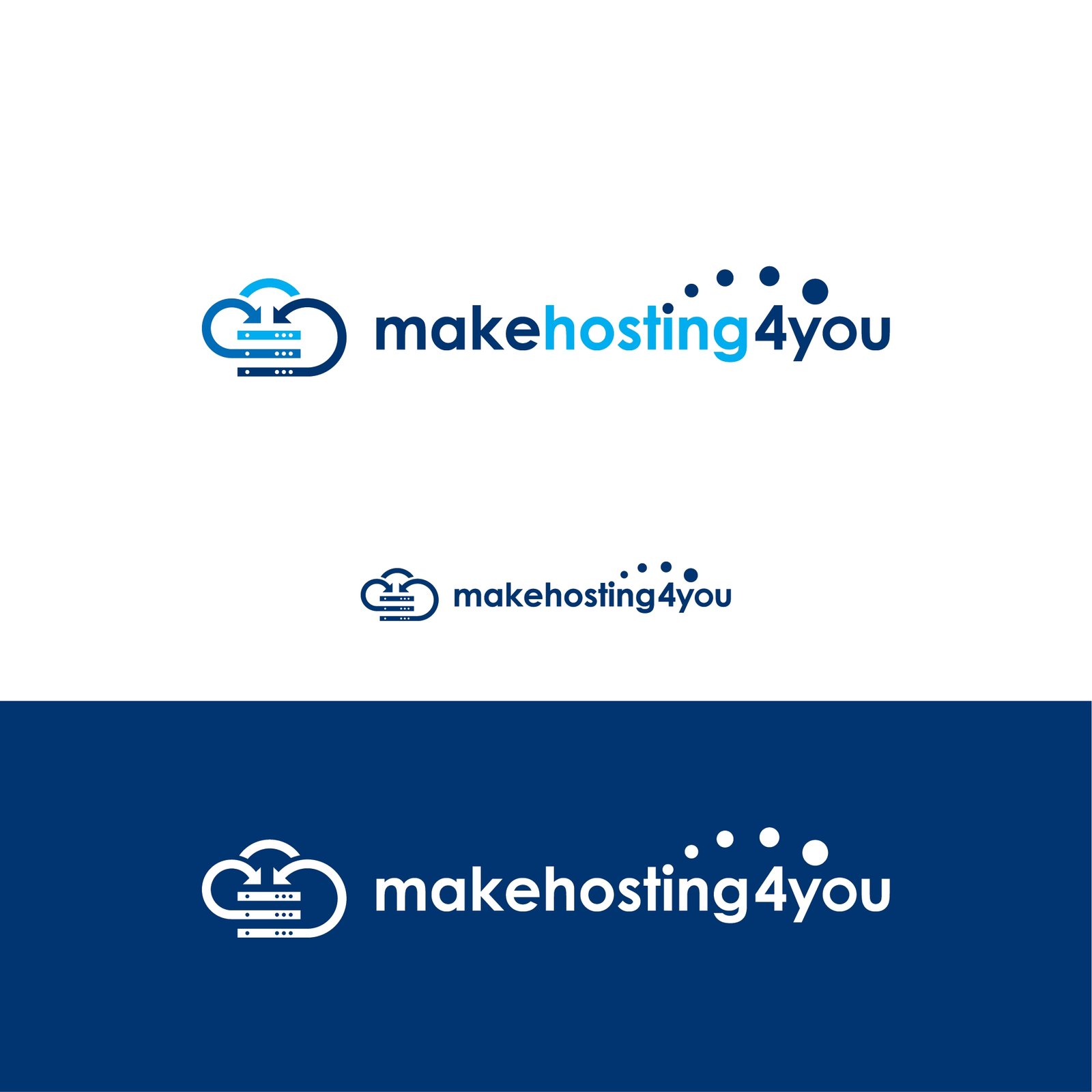 I will do technology computer cloud startup logo