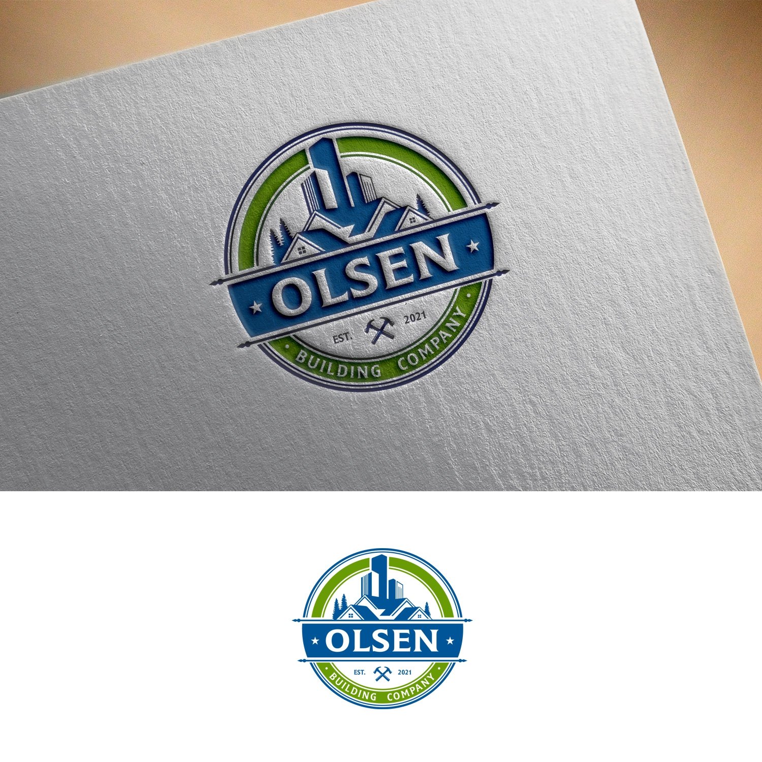 How to make a unique construction logo design for you