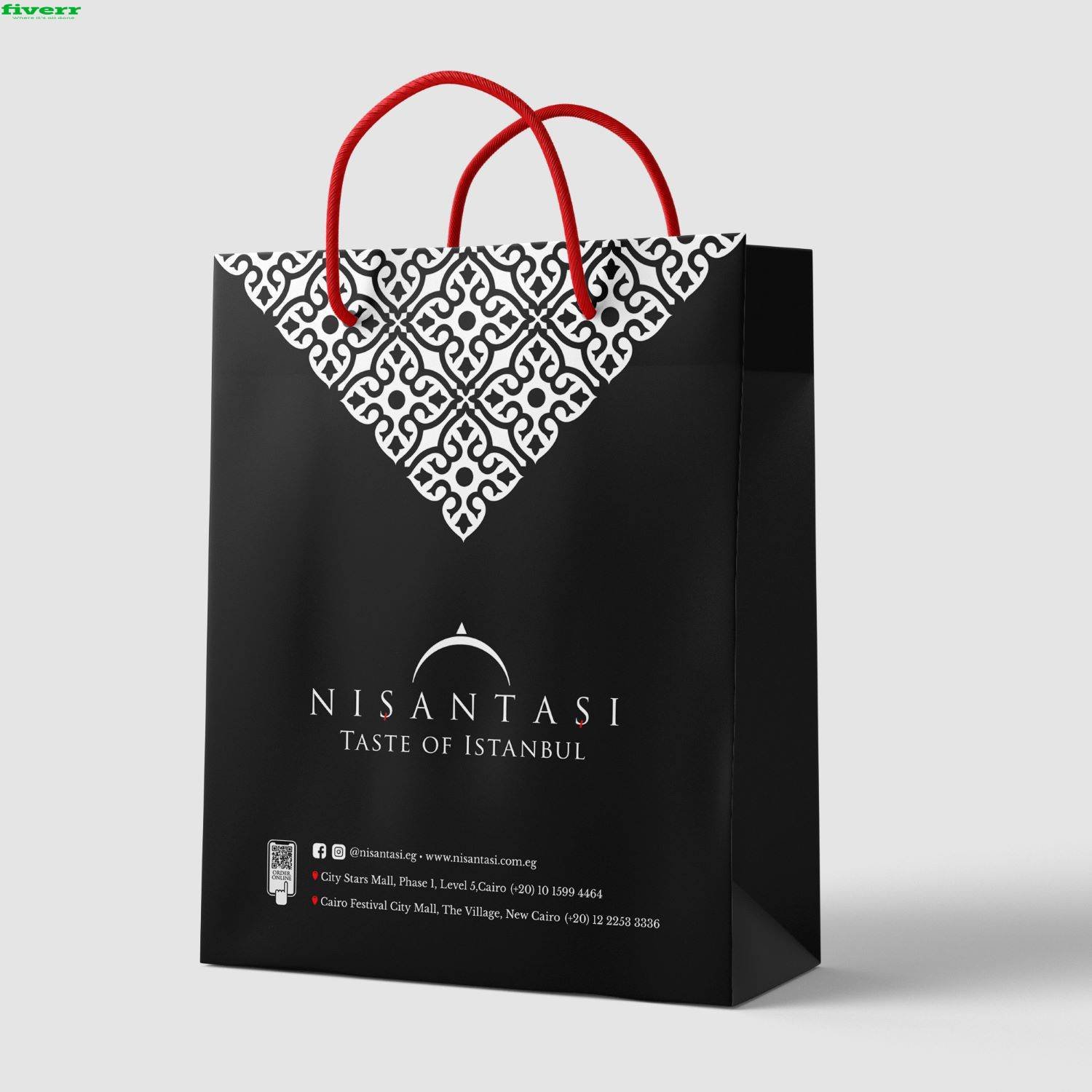 Amazing shopping bag and modern gift bag for your product