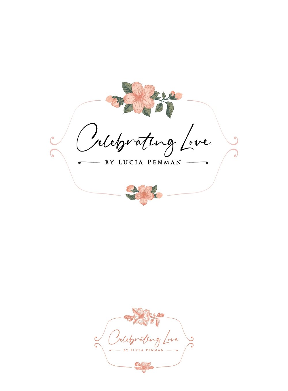 How to make a custom and elegant watercolor logo design for you