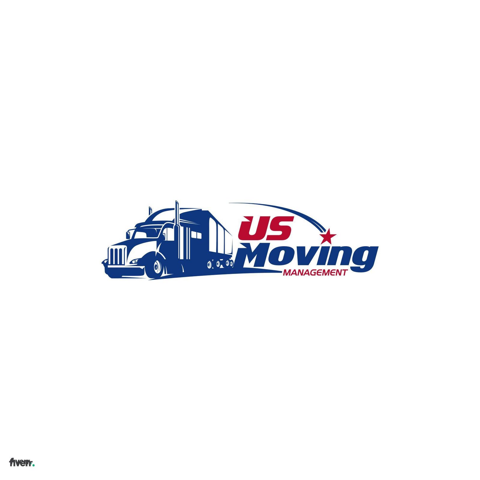 I will do transport logistic and trucking moving logo