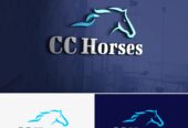 How to  create fascinating equestrian, horse racing business logo