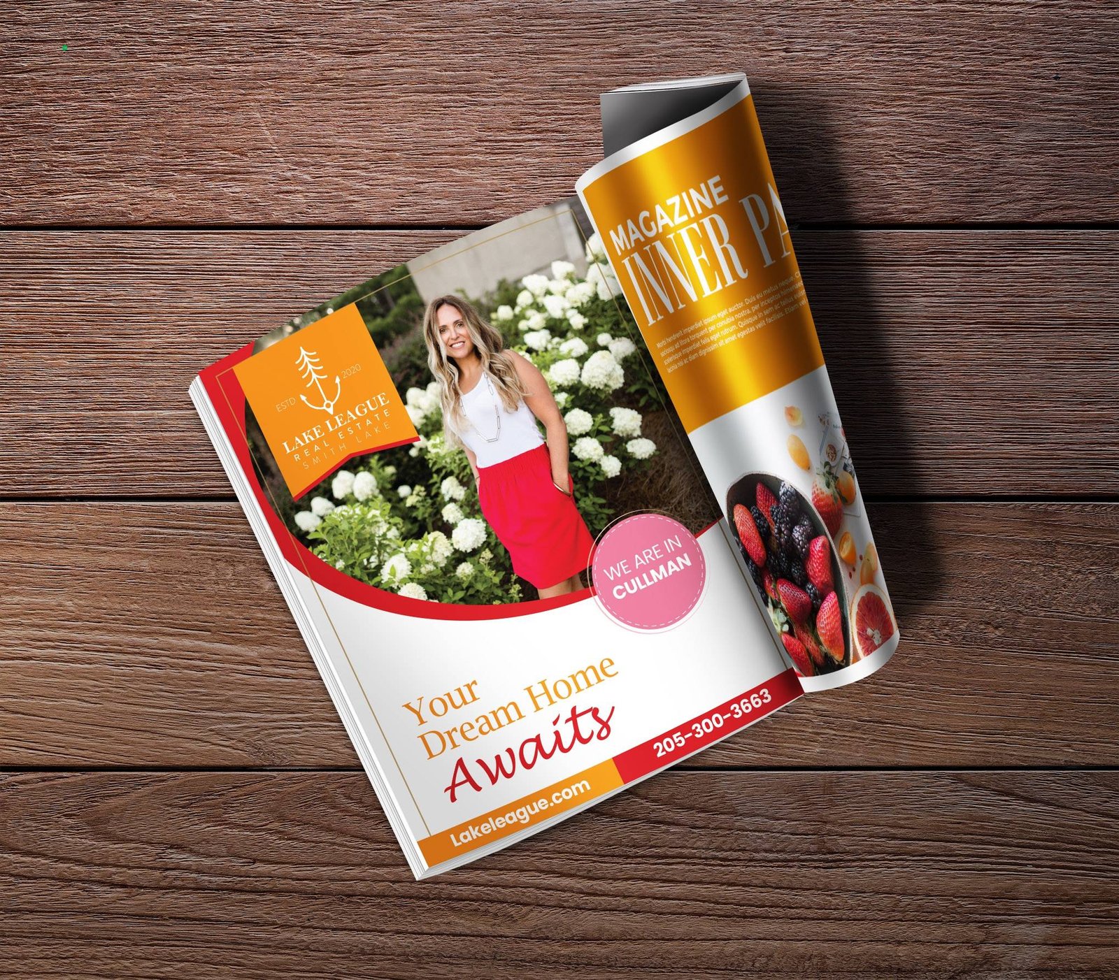 How to make stylish print ready flyer or magazine ad