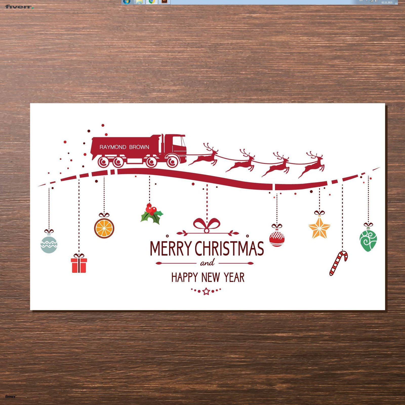 I will design invitation, wedding, christmas and greeting card