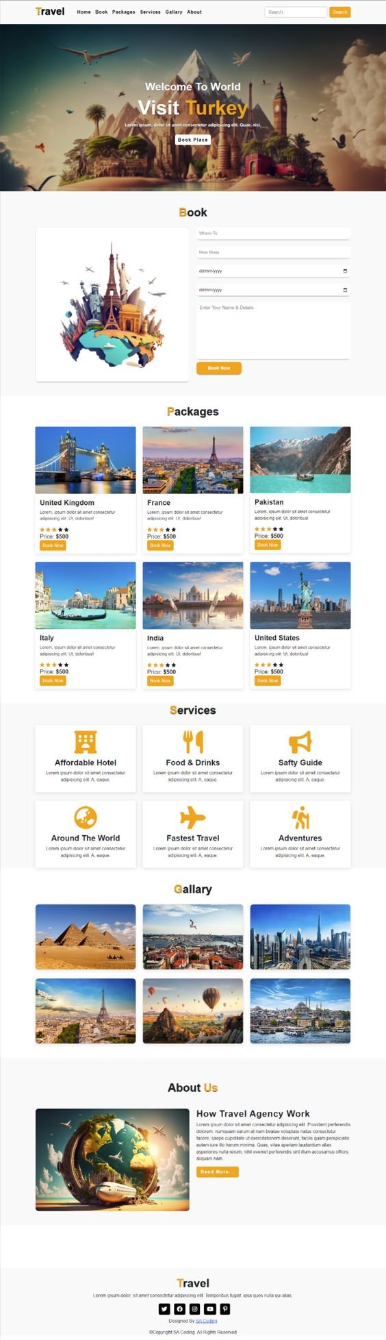 Build responsive wordpress website design company, agency, business