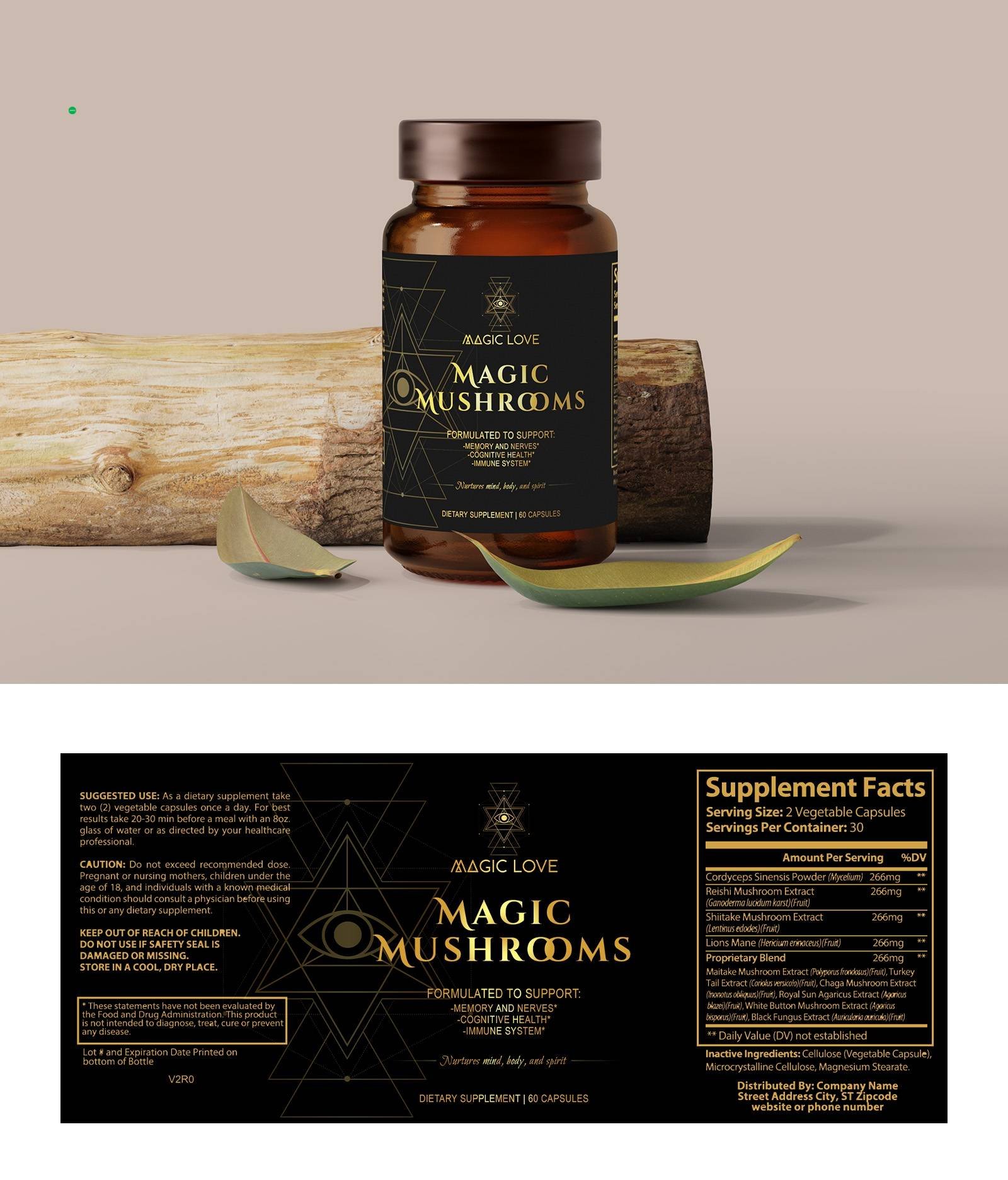 All types of professional product packaging and label design