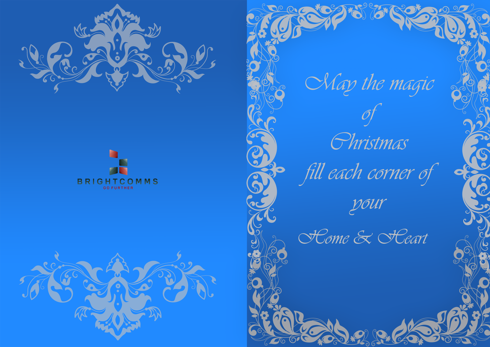 Amazing Christmas, greeting or holiday card