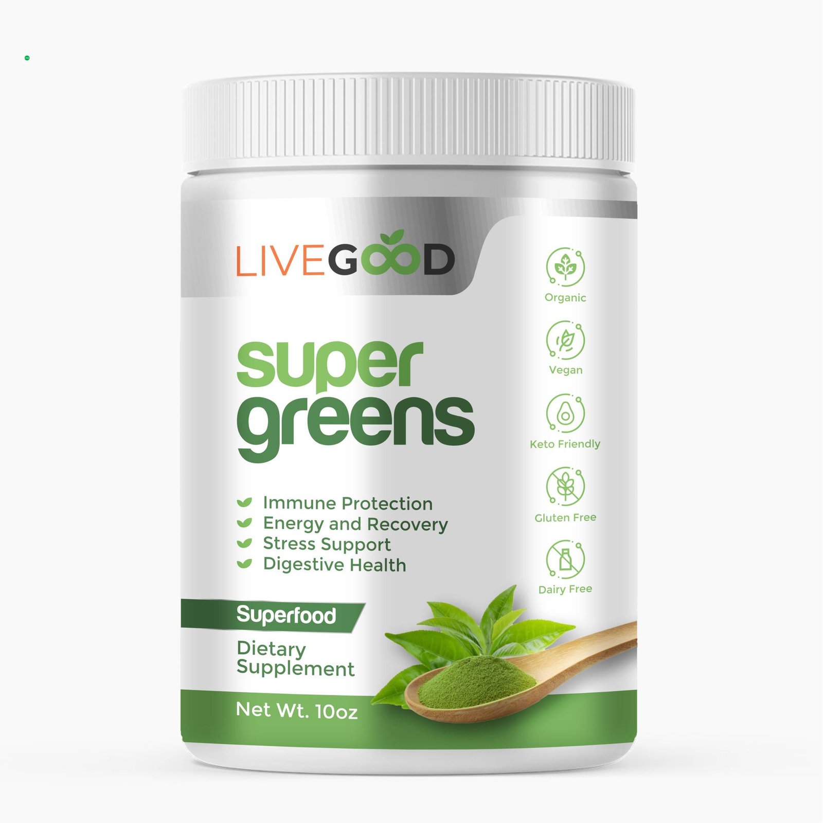 Premium and modern bottle, can, product labeling and packaging design