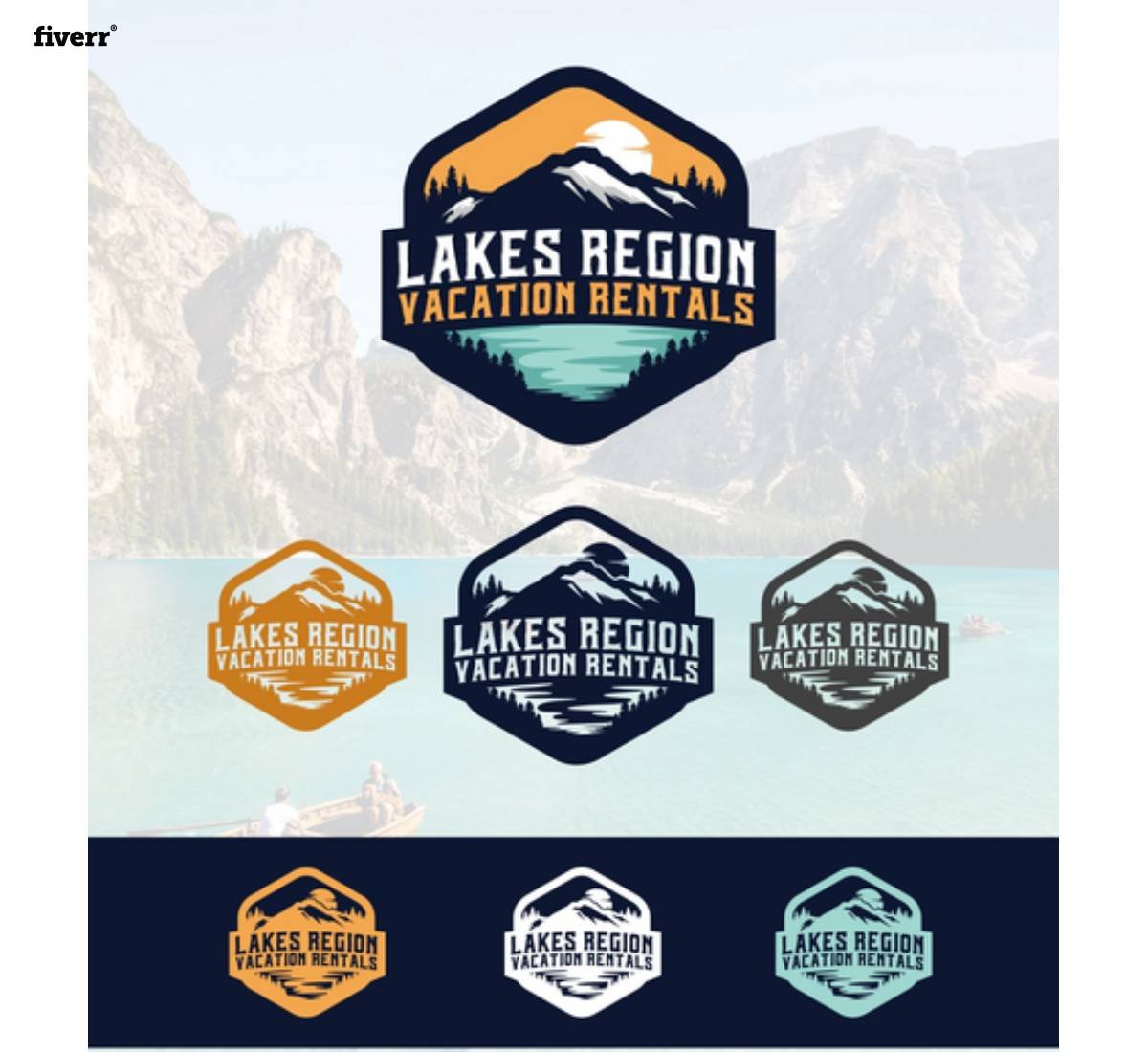 I will make a travel agency and vacation logo