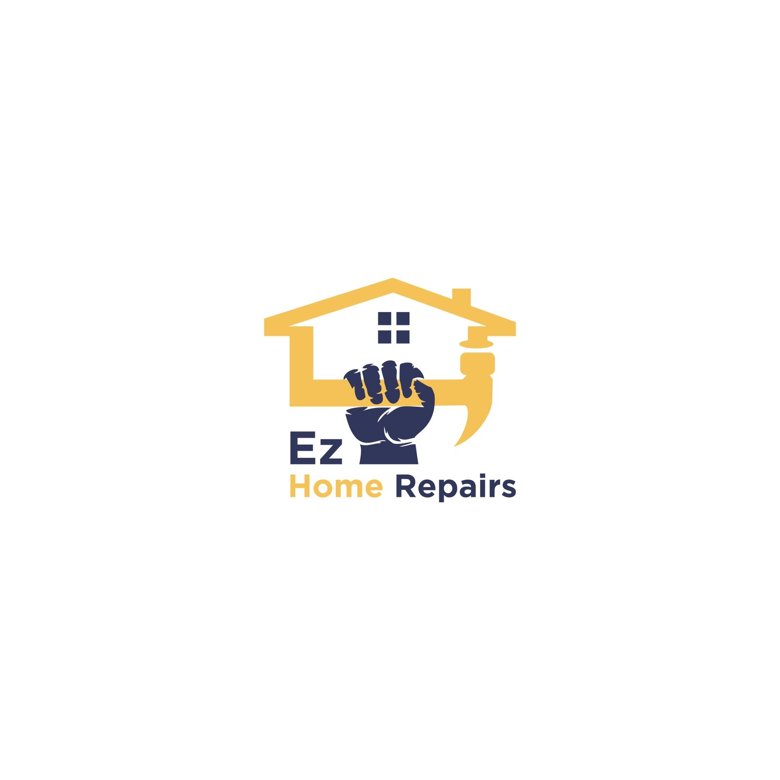 Wonderful real estate, property, handyman, logo design