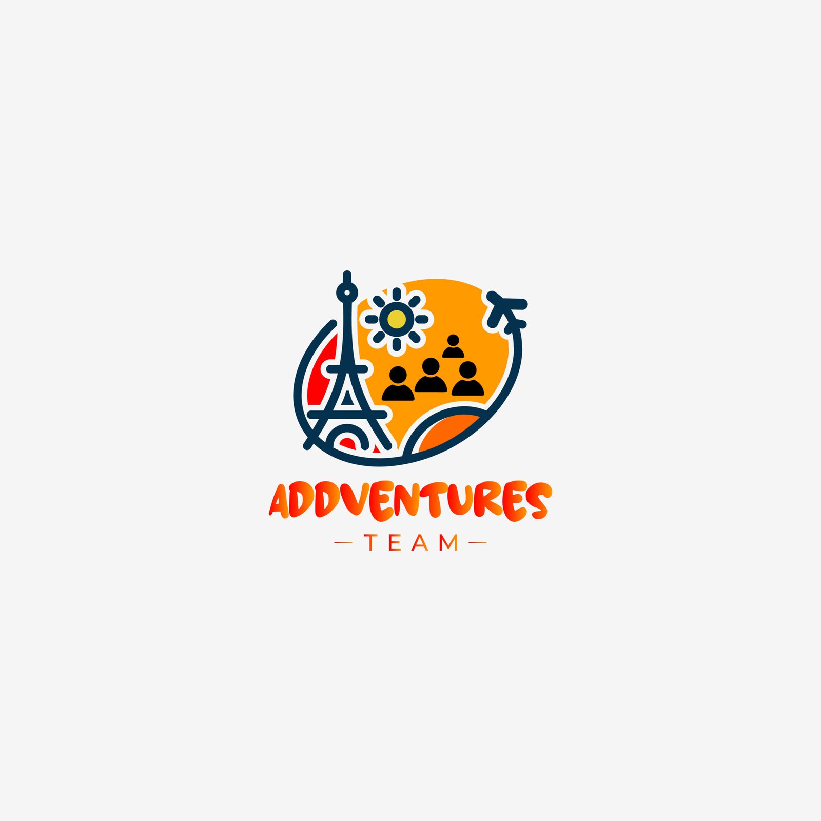 Make a travel agency and summer vacation logo