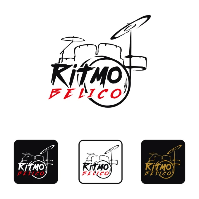 Outstanding entertainment music dance films logo design