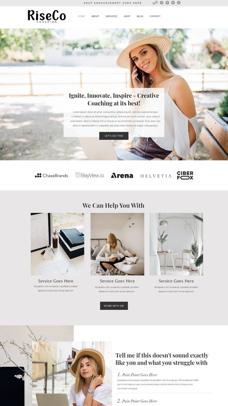 Create a redesign, rebuild, edit, WordPress website design