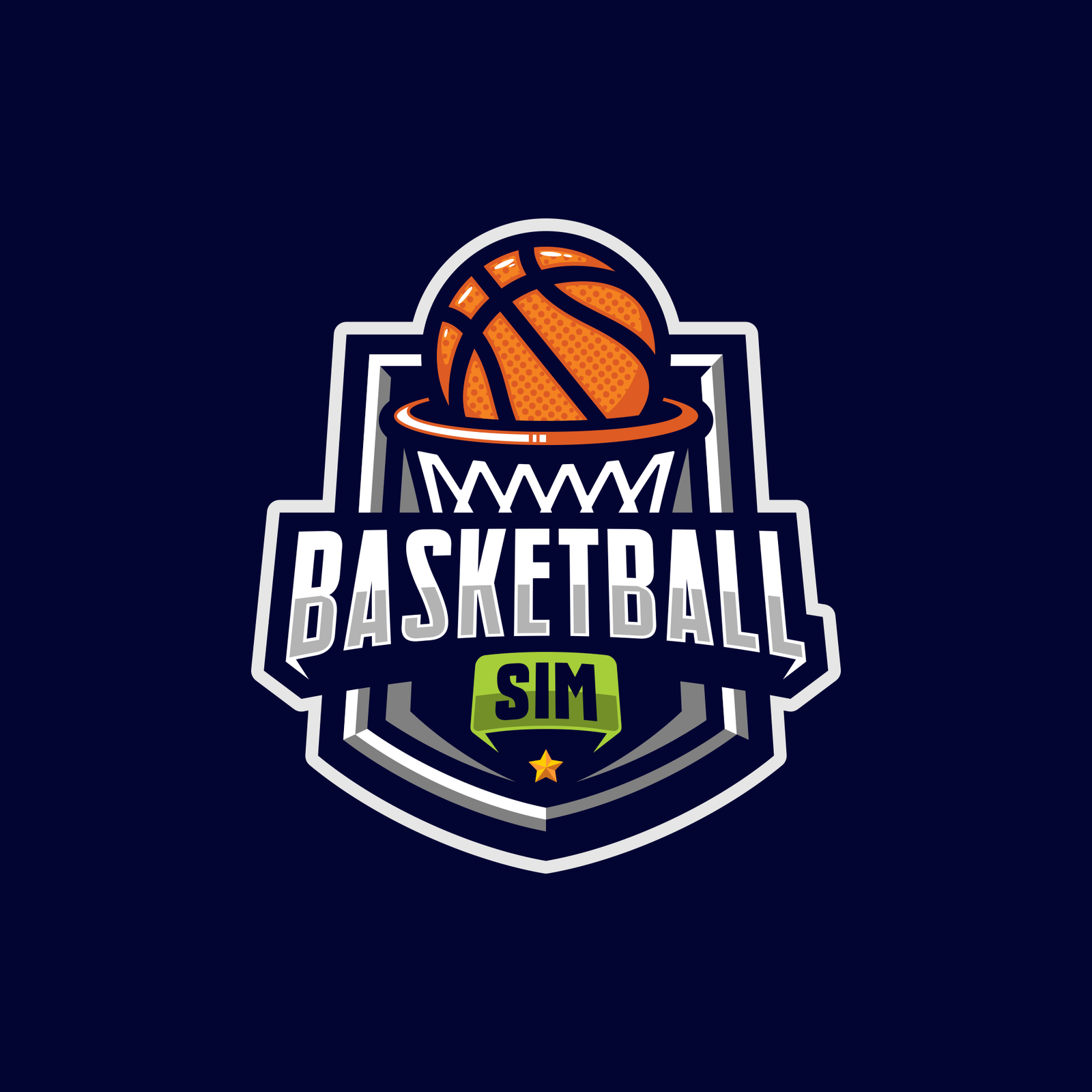 Great football, basketball and hockey logo within 24 hour