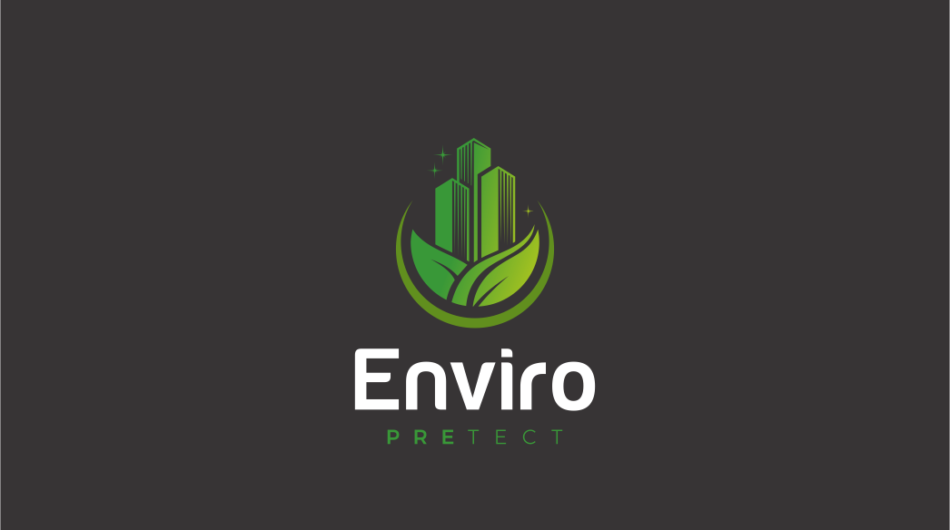 Create a green agriculture landscape and gardening logo design