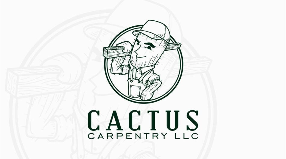 Outstanding carpentry logo for your business