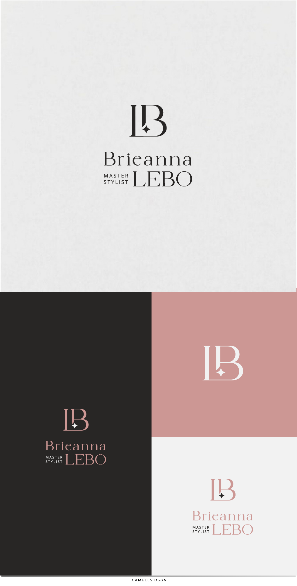 Cosmetic , hair salon, fashion, barbar shop cover design and logo