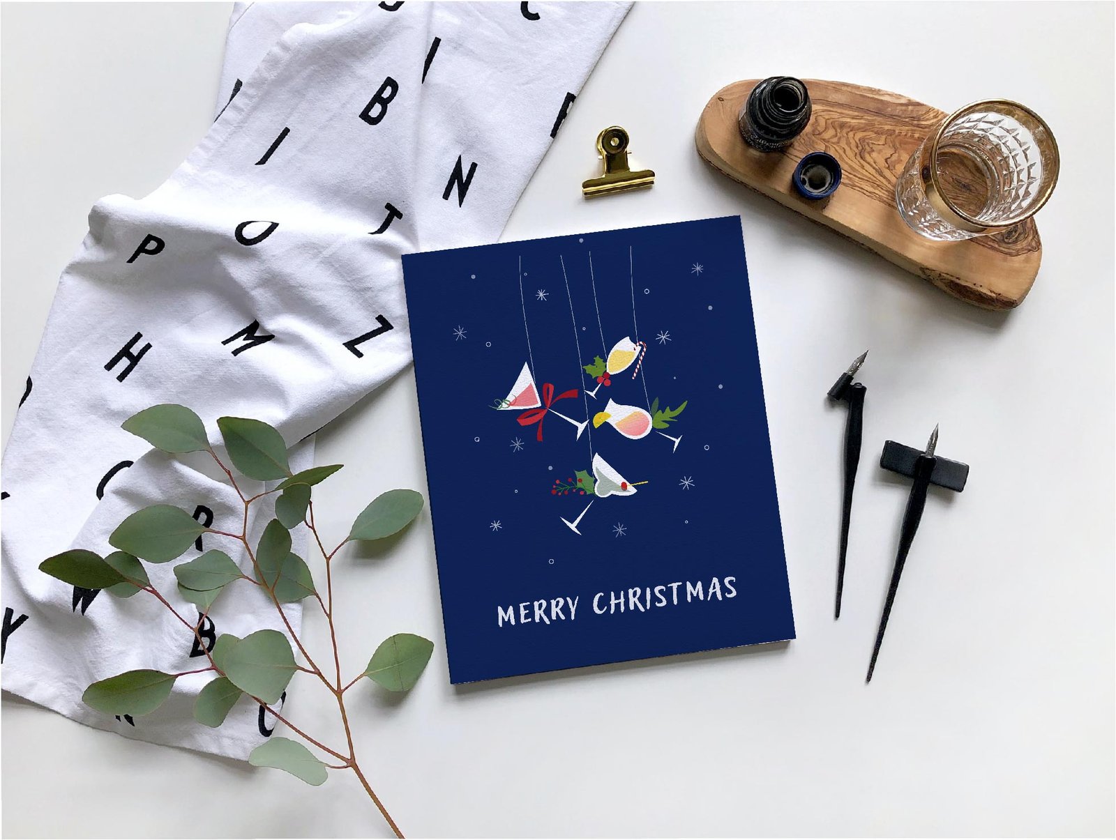 Amazing Christmas, greeting or holiday card