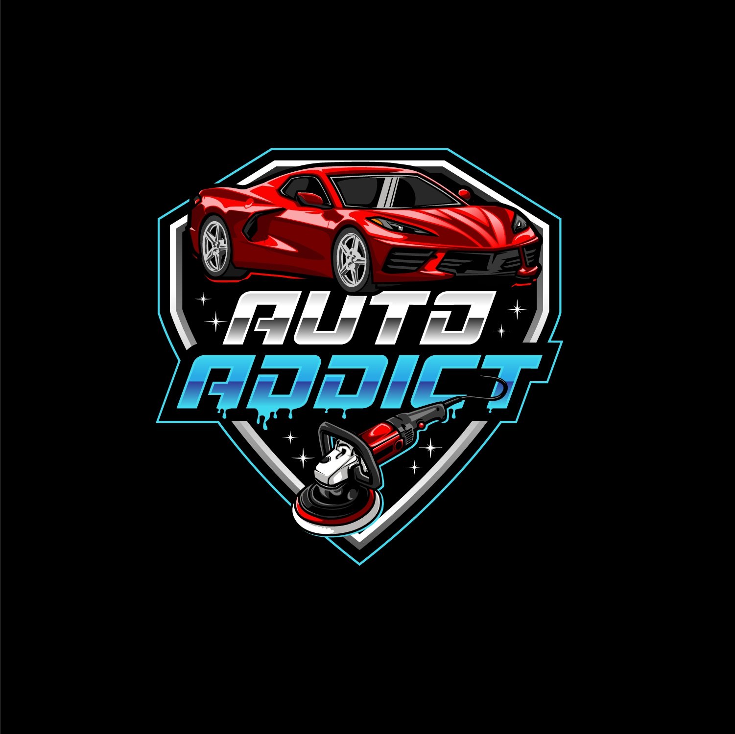 I will do Premium Quality automobile car racing logo