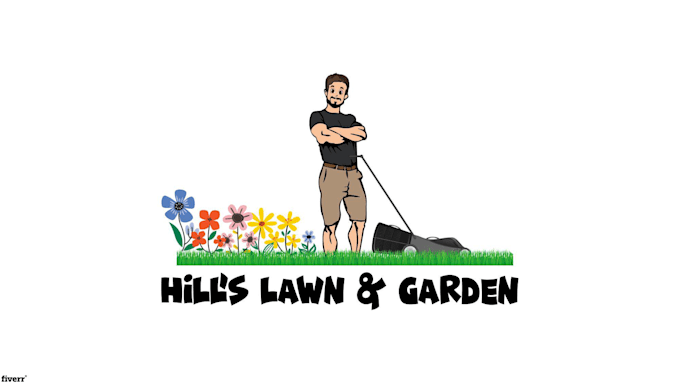 Gardening logo design