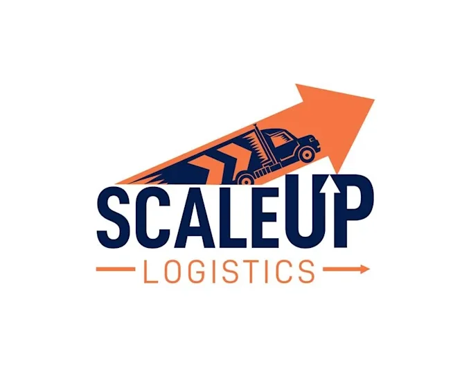 Transport dispatching trucking logo