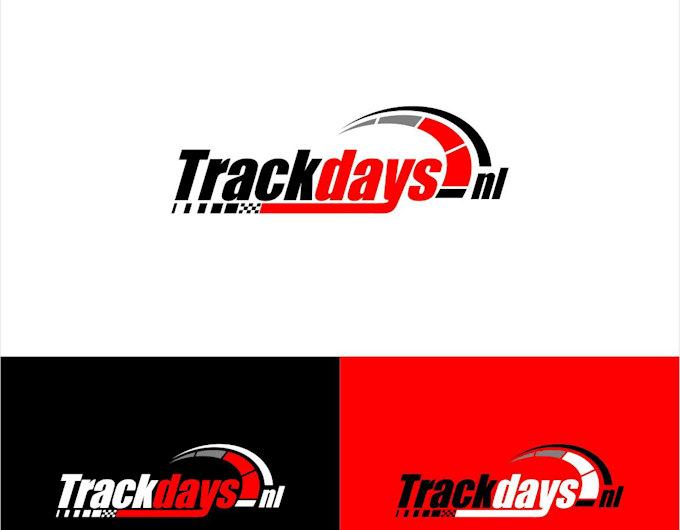 Professional car racing and motorsports logo