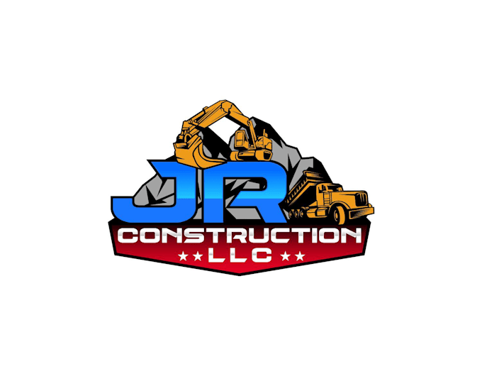 Construction, excavation logo