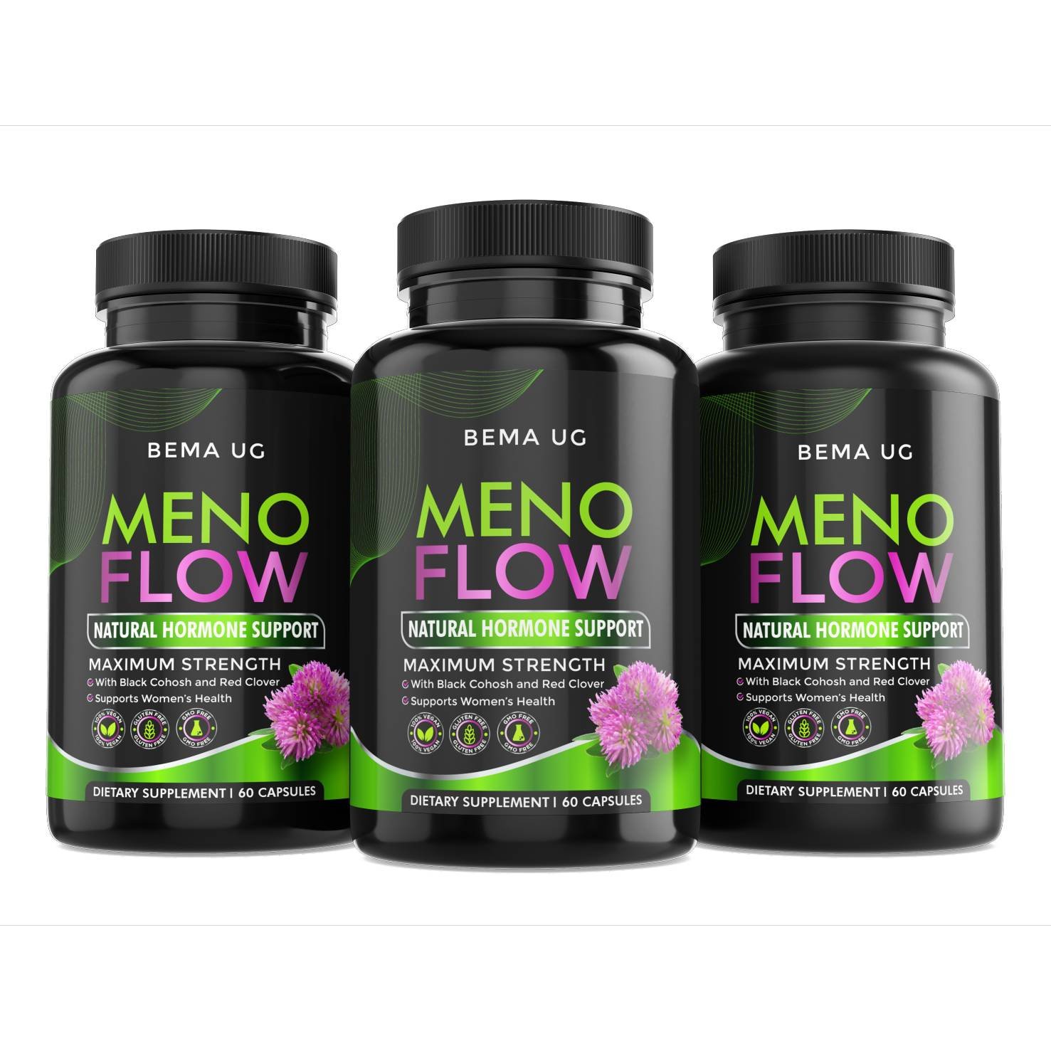 Create a professional supplement label design