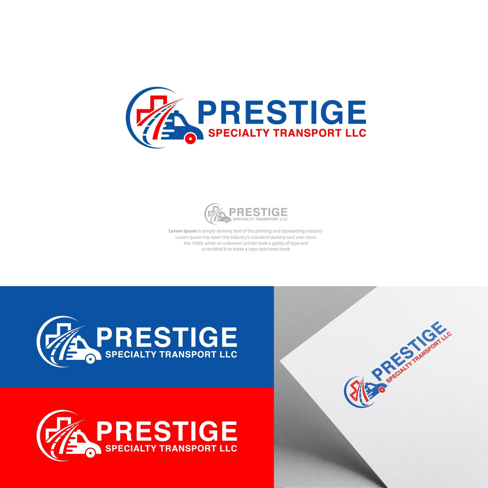 Unique logistic and trucking moving logo