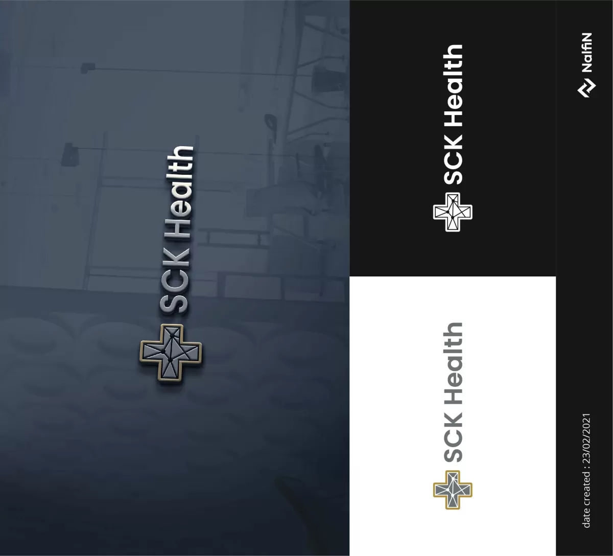 Fitness, nutrition, medical, yoga,meditation logo