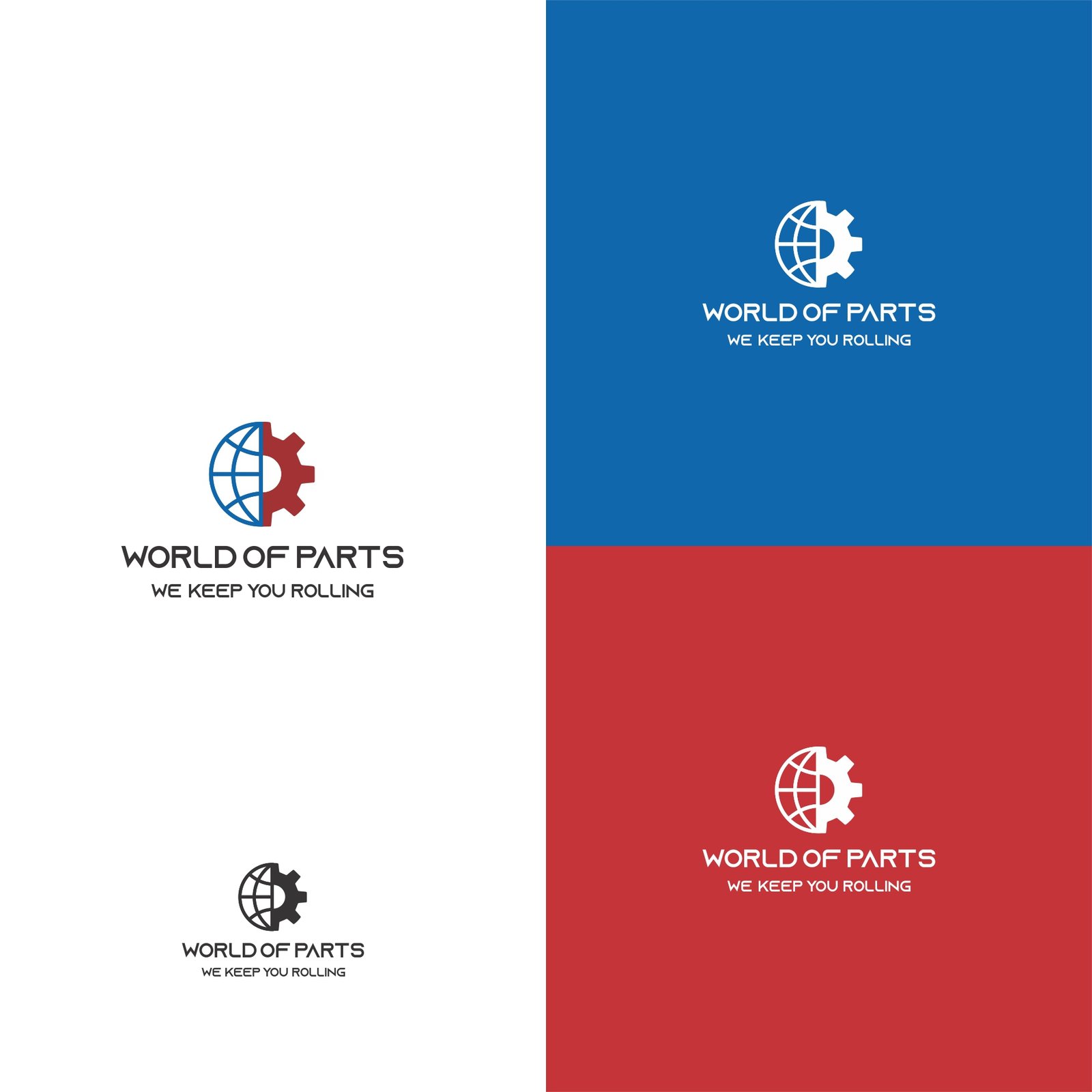 Professional car racing and motorsports logo