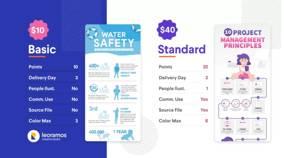 I will create an extraordinary infographic