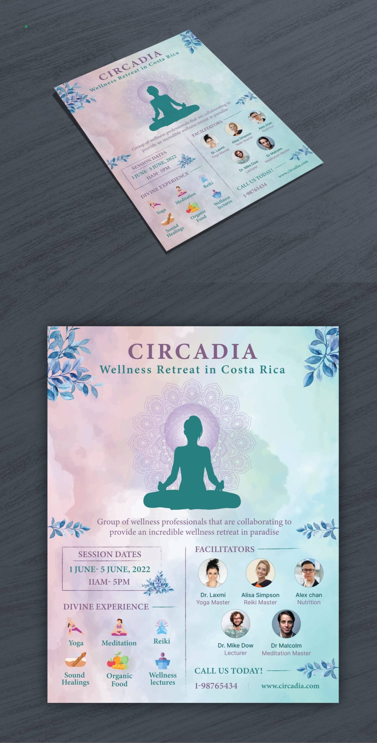 Unique  stylish print ready flyer, magazine ad