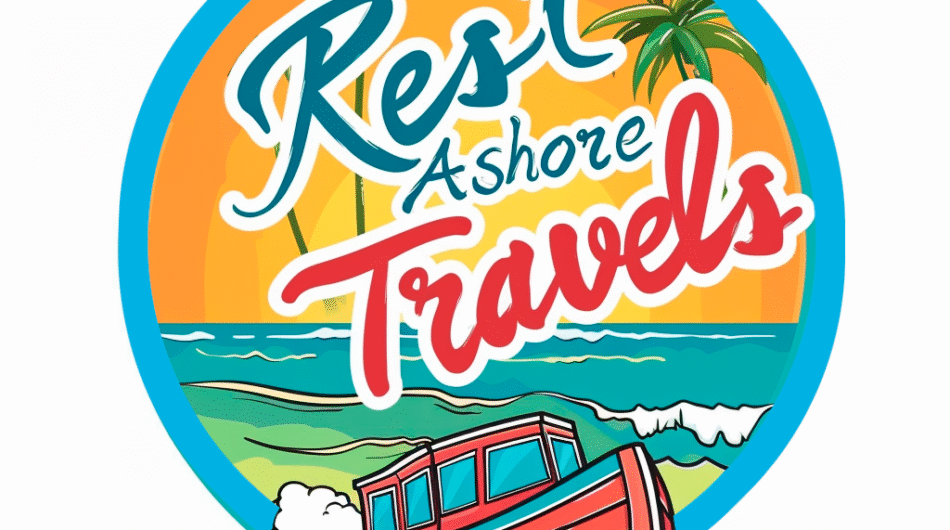 Travel agency tourism and vacation logo