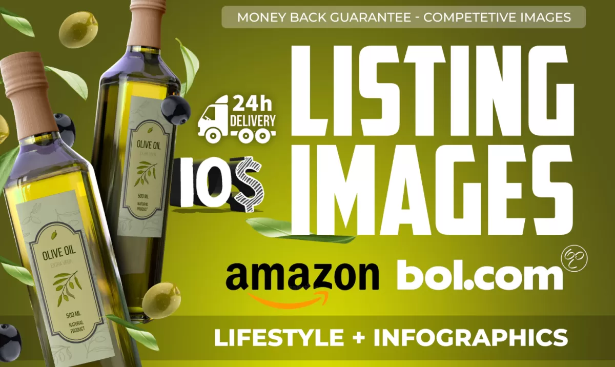 I will make listing images for bol, amazon, shopify, allegro with lifestyle infographic