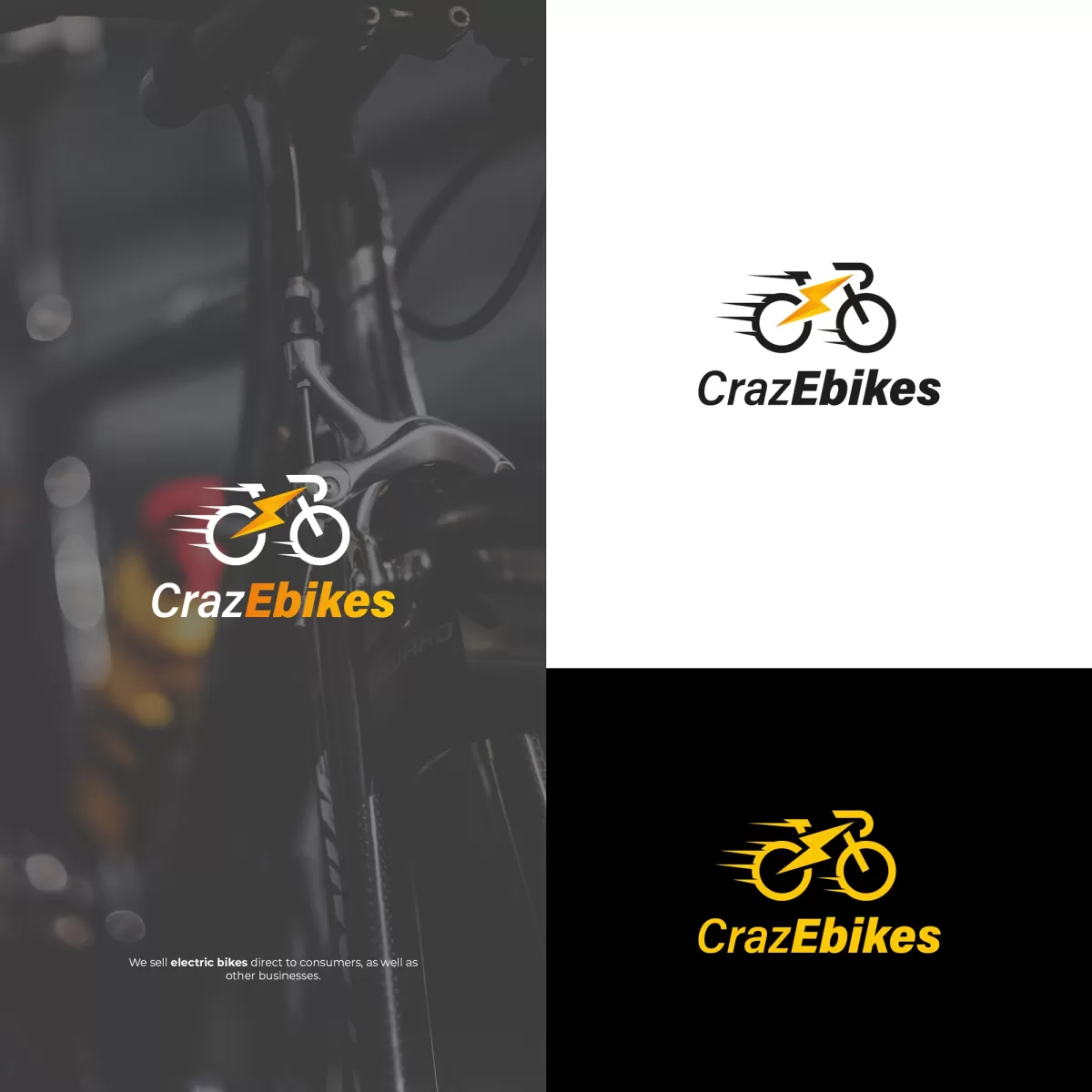 Design eye catching colorful bike logo for your brand