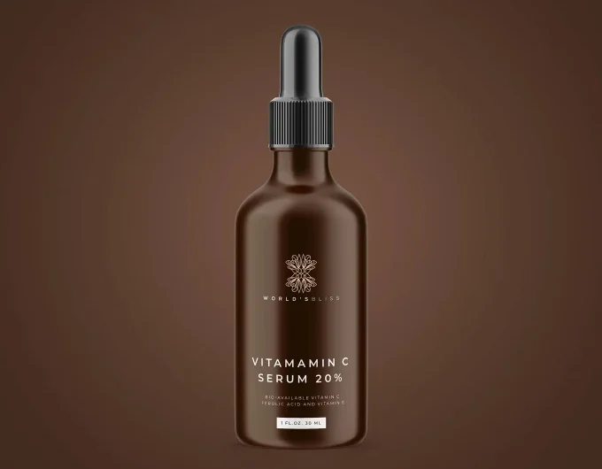 Cosmetic skincare product label
