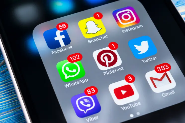 Business pages and social media accounts
