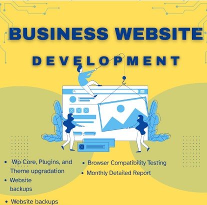 Website development,business website maintenance